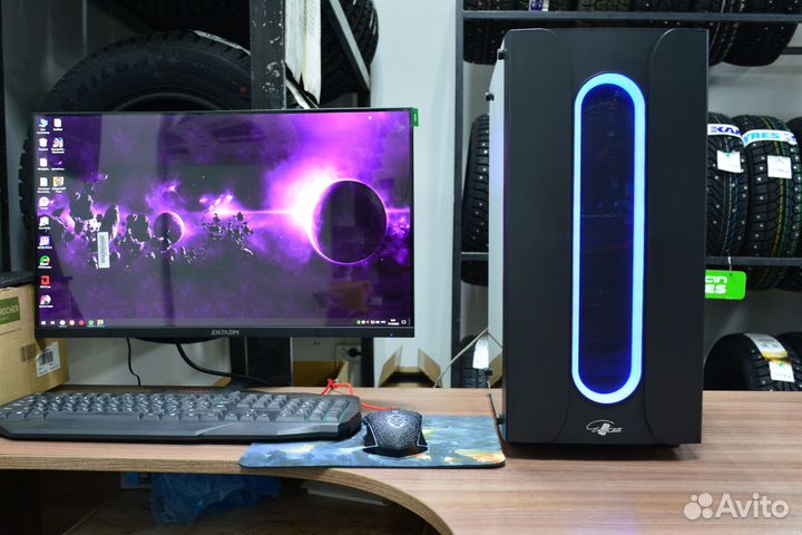 Игровой пк 8 ядер + MSI 470+16gb озу