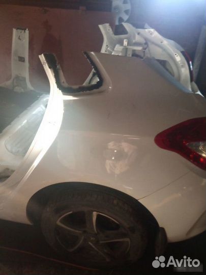 Крыло заднее левое Citroen C4 B7 TU5GP4 2011