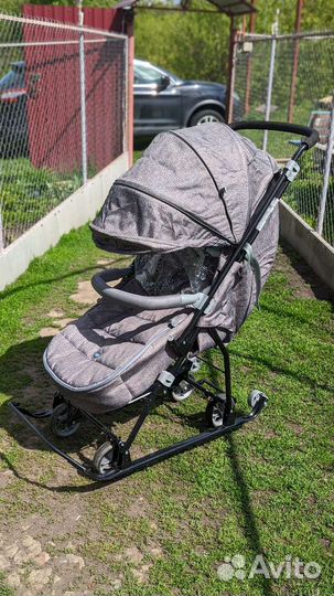 Санки коляска Nika Kids