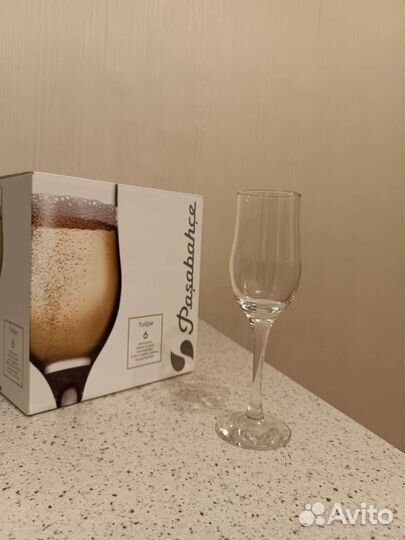 Бокалы для шампанского Тулип