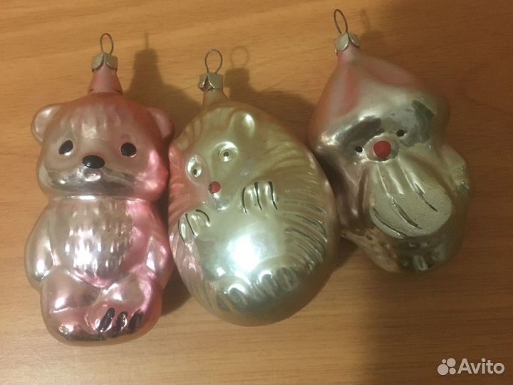Елочные игрушки СССР