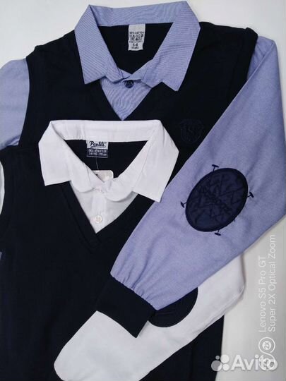 Рубашки школа, поло, обманки