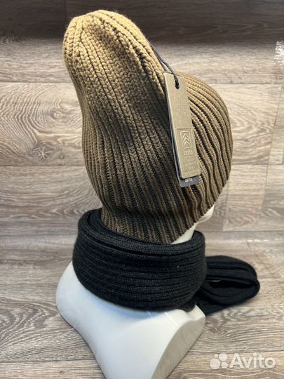 Шапка вязаная из хлопка, Zetta