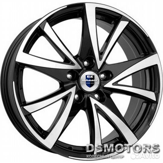 Диски Игуана 7/17 5x112 ET35 d66.6 алмаз чёрный