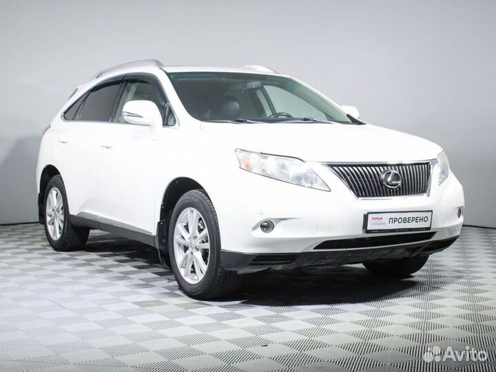 Lexus RX 3.5 AT, 2010, 168 302 км