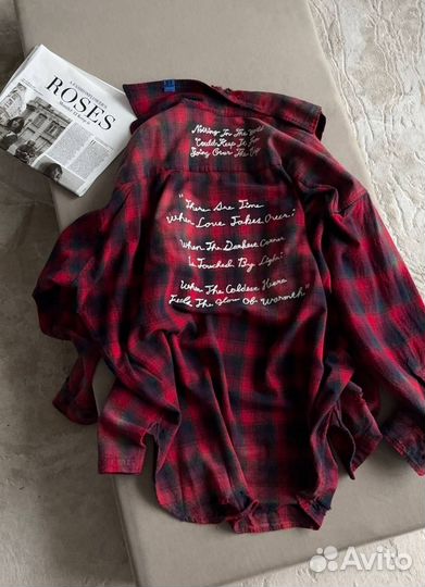 Рубашка maison mihara yasuhiro оверсайз