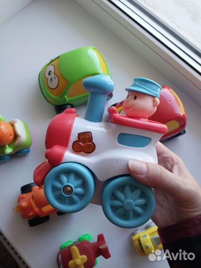 Машинки для малыша пакетом