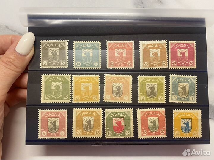 Почтовые Марки ухта карелия