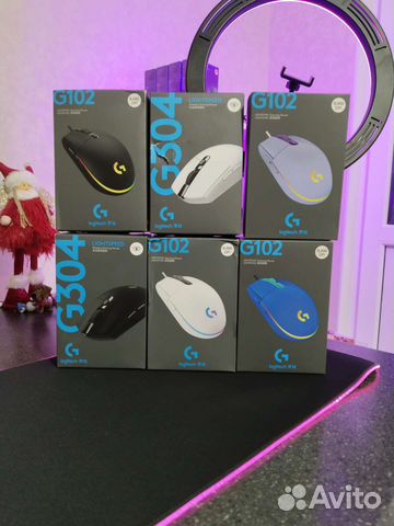 Игровая мышь logitech g102 новая