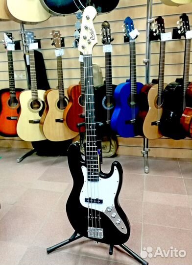 Бас гитара rocket JB-1 BK