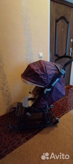 Детские санки коляска