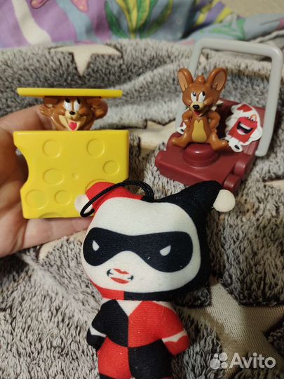 Стаканы из макдональдса.Игрушки.Том и Джерри.Харли