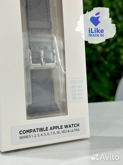 Karl Lagerfeld для Apple Watch 45/44/42 mm ремешок