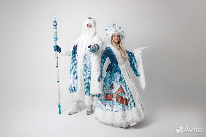 Костюмы Деда Мороза и Снегурочки