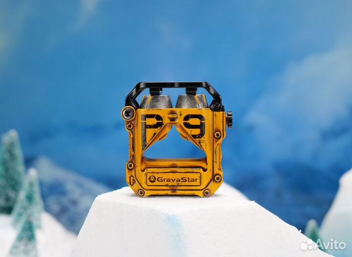 Наушники Gravastar Sirius Pro War Damaged Yellow