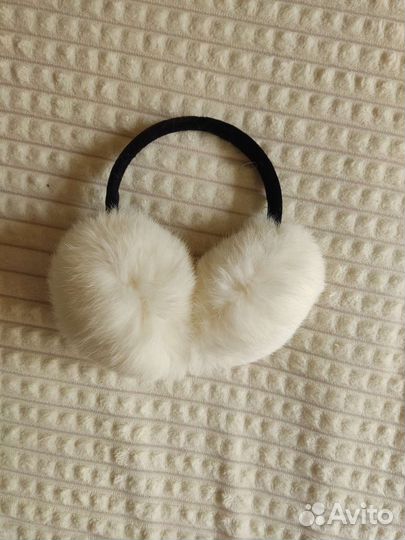Меховые наушники