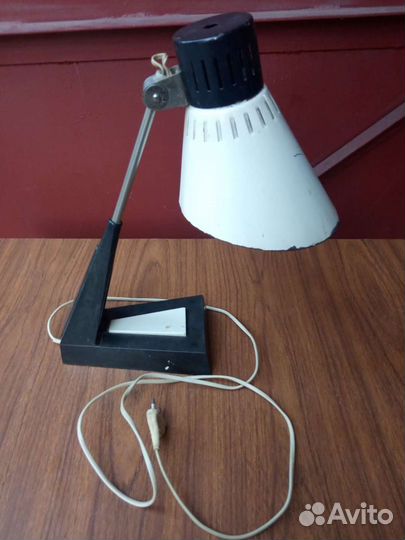 Настольная лампа СССР винтаж