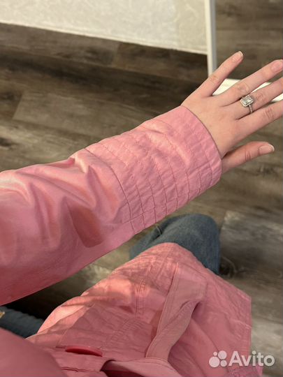 Плащ розовый(М)