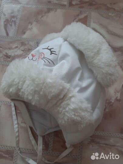 Зимняя шапочка для девочки