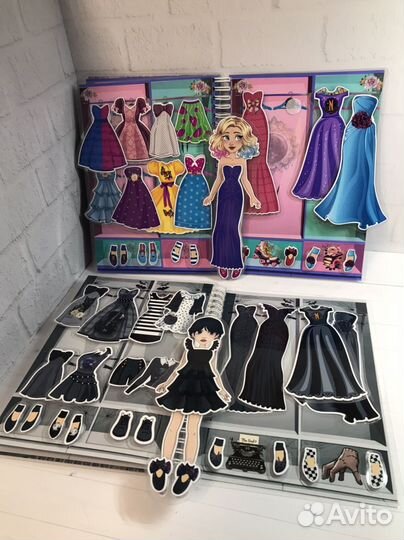 Игры на липучках с Wednesday (Венсдей)