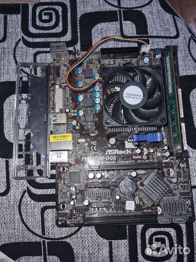 Связка (материнская плата, проц, озу) FM2, DDR3