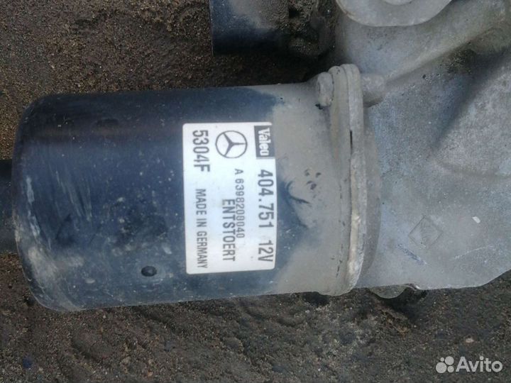 Трапеция стеклоочистителя мерседес вито 639 Merced