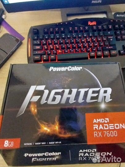 Видеокарта radeon rx7600 8 gb