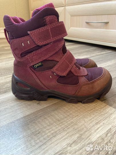 Зимние ботинки экко