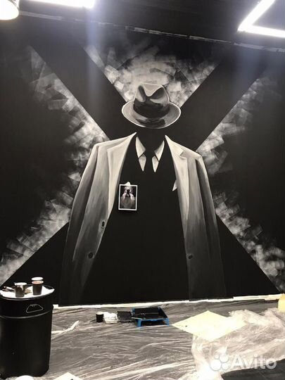 Художественное оформление, роспись стен