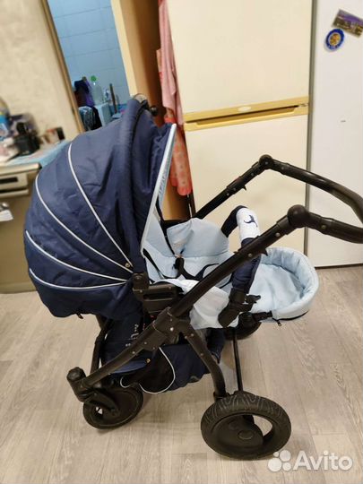 Коляска zippy sport 2 в 1 в хорошем состоянии