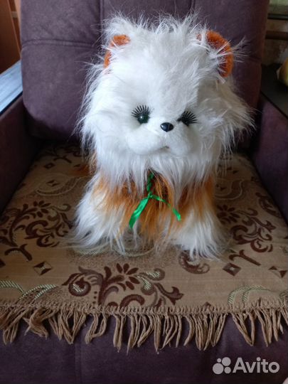 Большая мягкая игрушка кошка