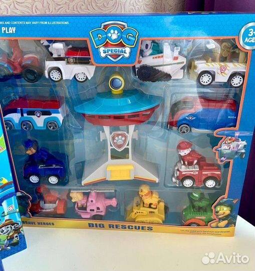 Щенячий патруль наборы