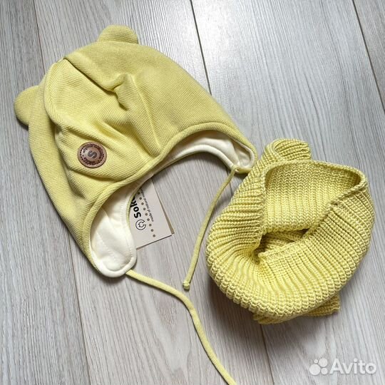 Шапка+снуд новые Sokoke