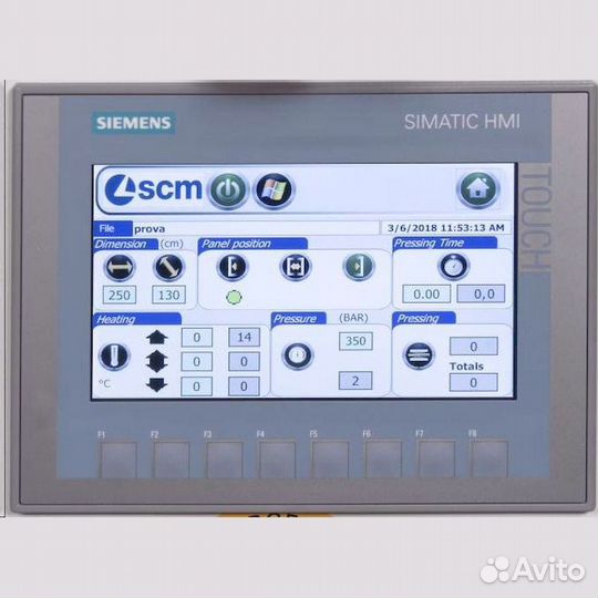 Горячий пресс SCM GS 8/110