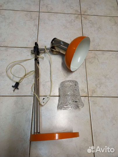 Лампа настольная. Винтаж СССР