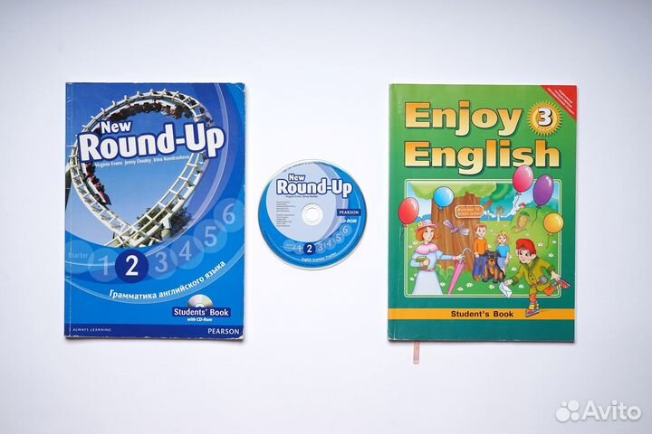 Школьные учебники. Иностранные языки, русский и др