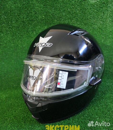 Зимний шлем vega spark с подогревом