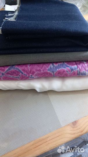 Ткань хлопок,ацетат,отрезы СССР