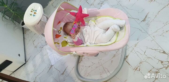 Детские качели шезлонг