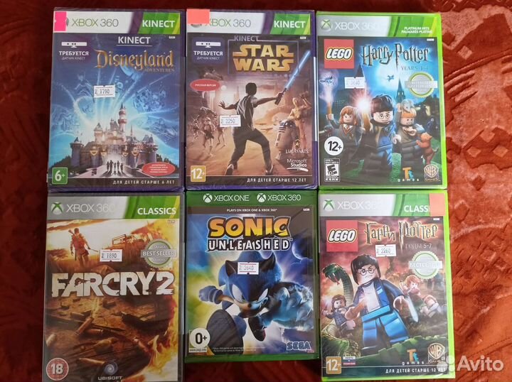 Игры на Xbox 360, PS3, PS4