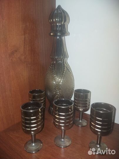 Графин с рюмками СССР