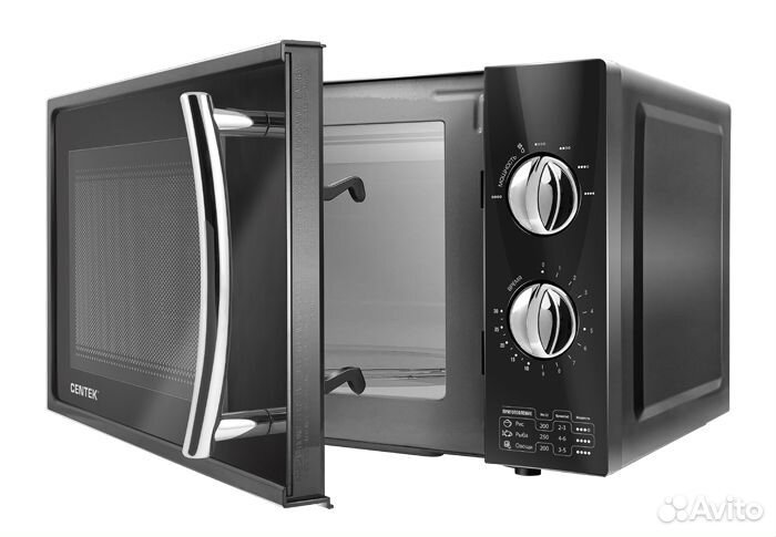 Микроволновая печь Centek CT-1580 (черный) 700W