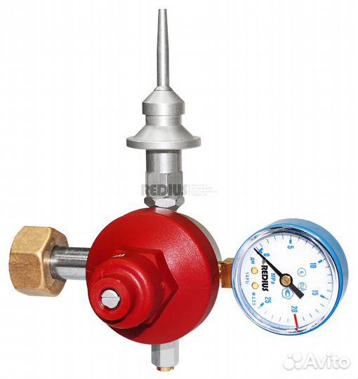 Редуктор гелиевый бго-50-4-вш