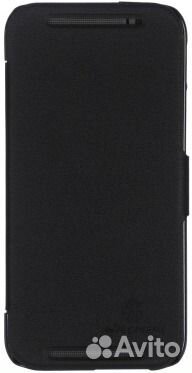 Чехол-книжка на HTC One M8 (Качественный) черный