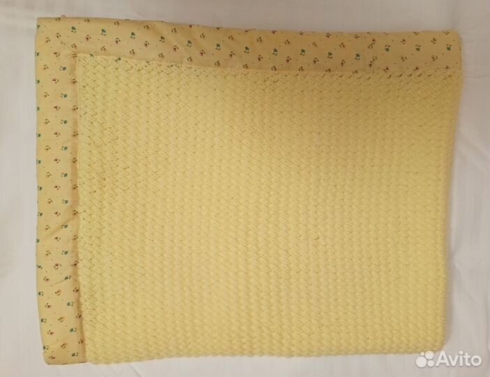 Плед детский вязаный