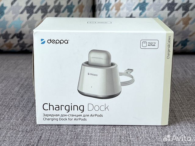 Зарядная станция Deppa для Apple AirPods 1/2