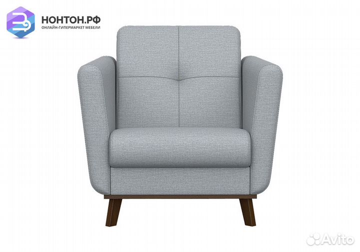 Кресло Лайм серое