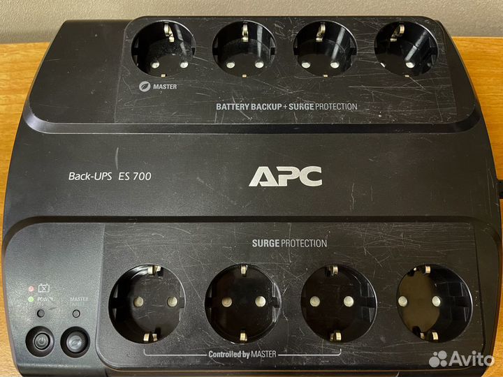 Ибп бесперебойник APC ES 700 без аккумулятора