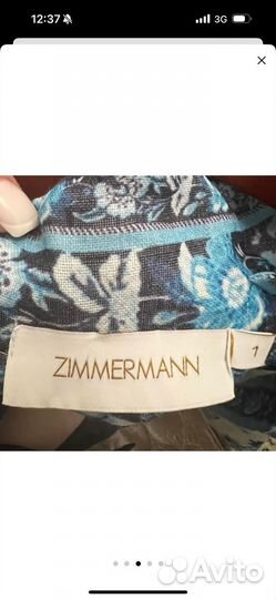 Платье zimmermann