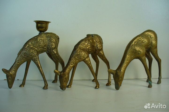 Олень.Латунь